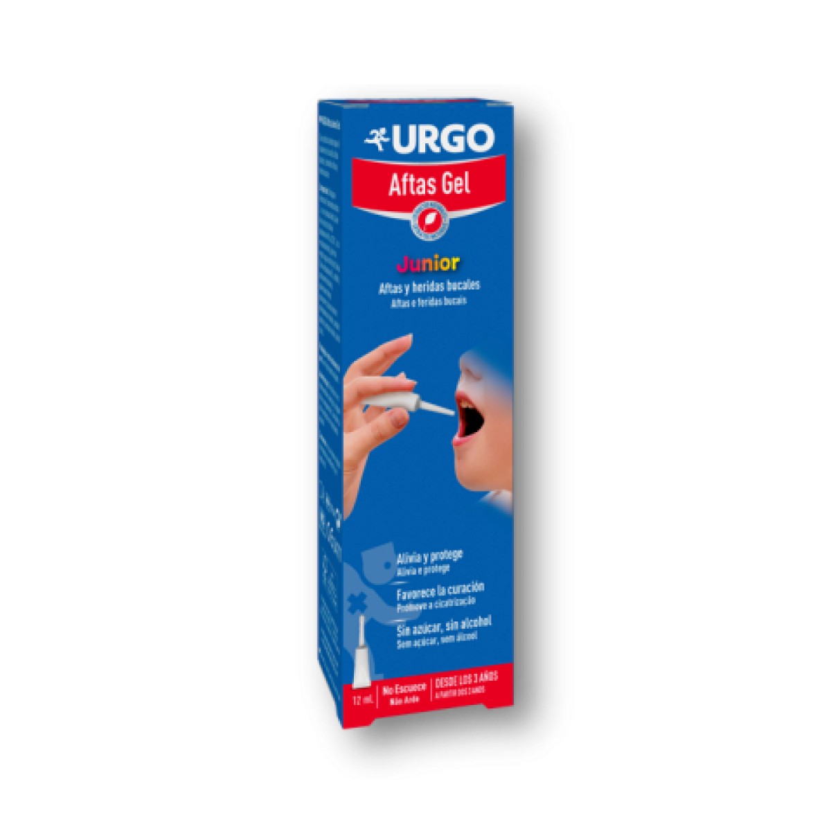 Urgo aftas bucales gel junior, 12ml