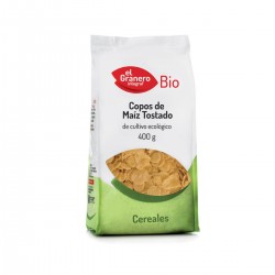 El Granero Integral Orgânico Torrado Flocos de Milho, 400 g