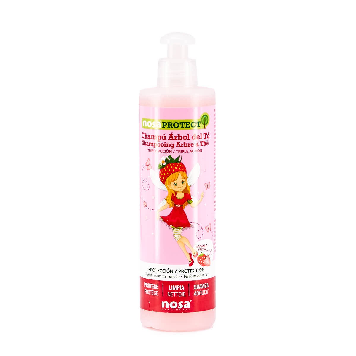 Shampoo Nosa Pink Tea Tree, 250ml.
