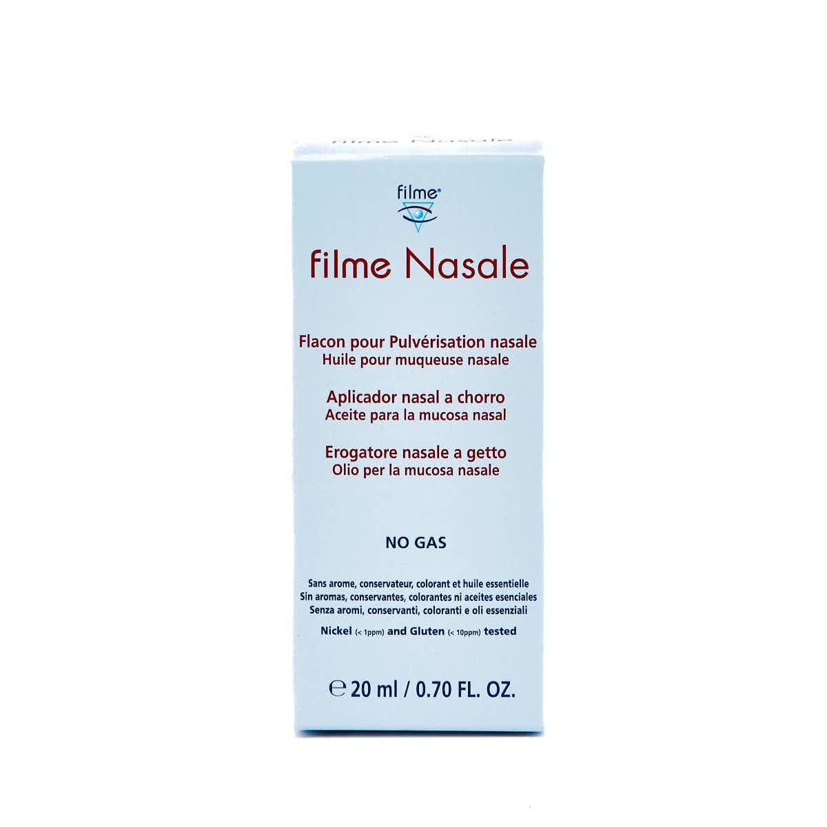 Filme Nasale Aceite, 20ml.