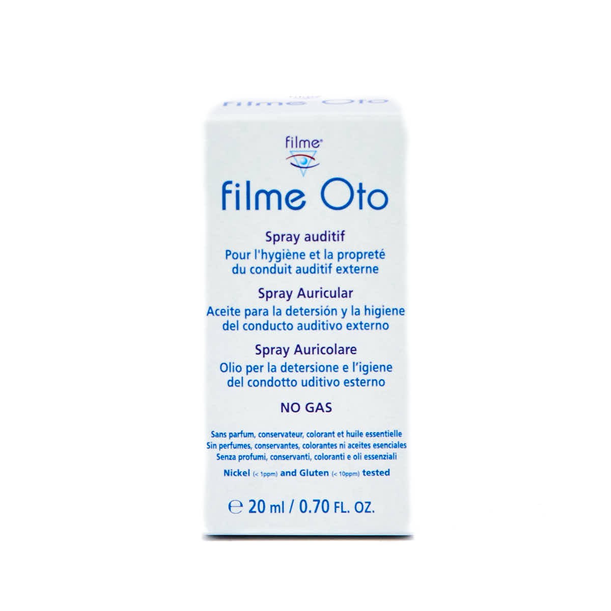 Filme Oto Spray Auricular, 20ml.