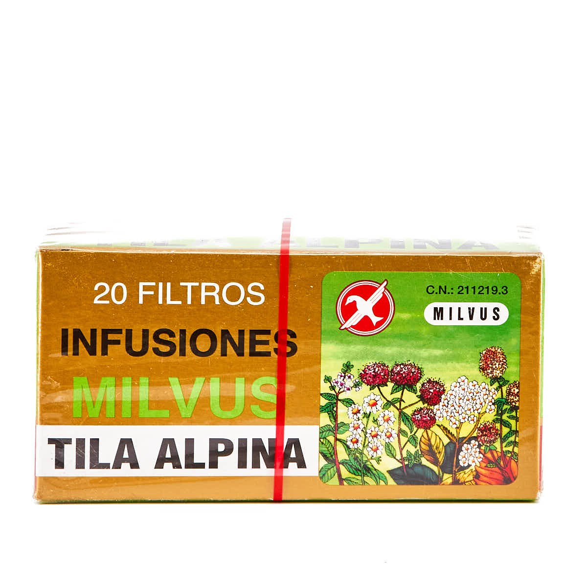 Milvus Alpine Linden, 20 sachês