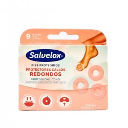 Salveped Callus Patches redondos, 9Pcs.