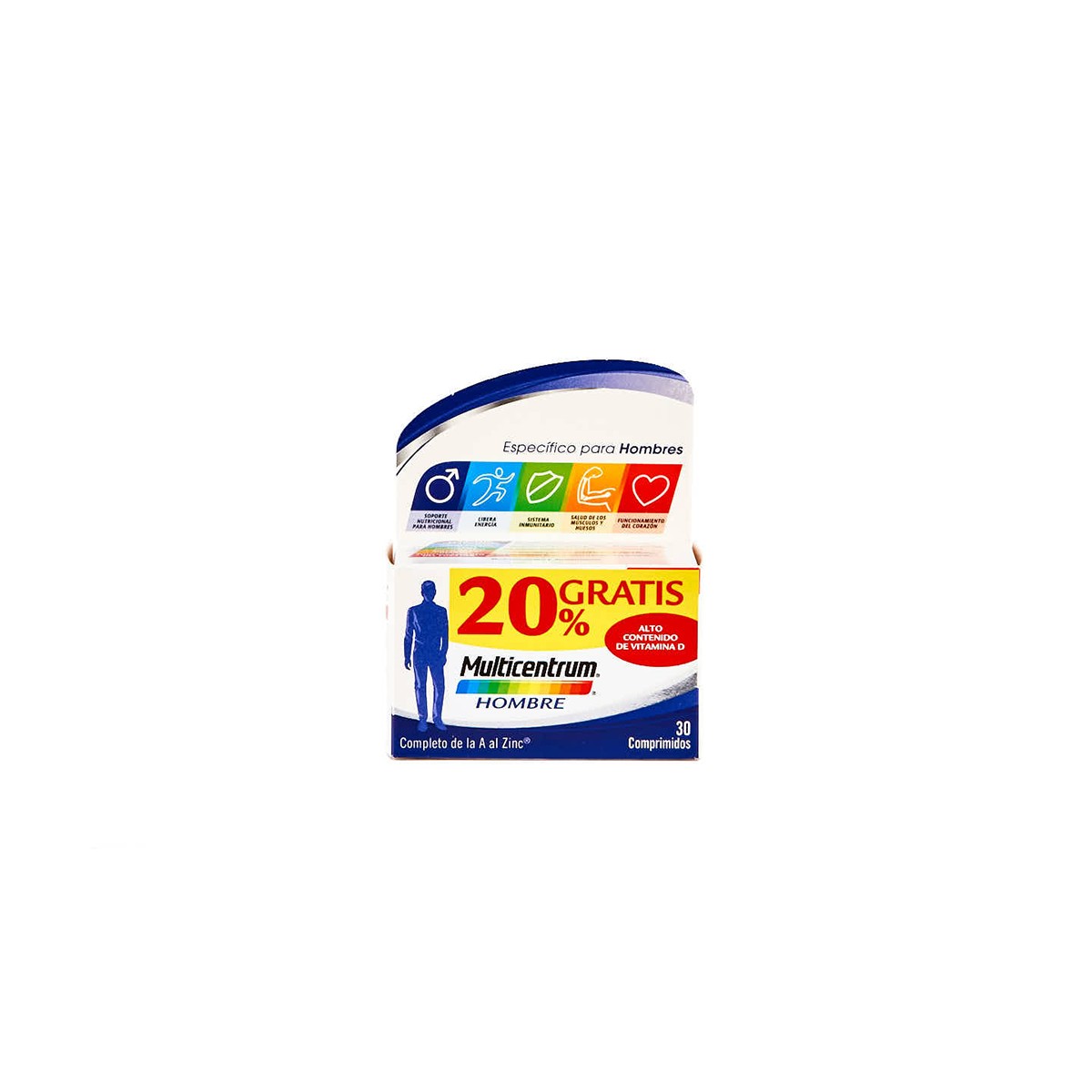 Multicentrum Hombre, 30 comp.