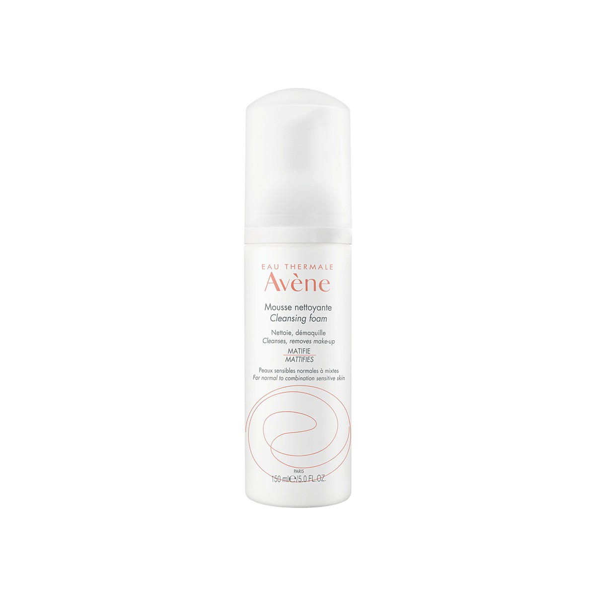 Avene Limpeza Espumante Matificante, 150 ml
