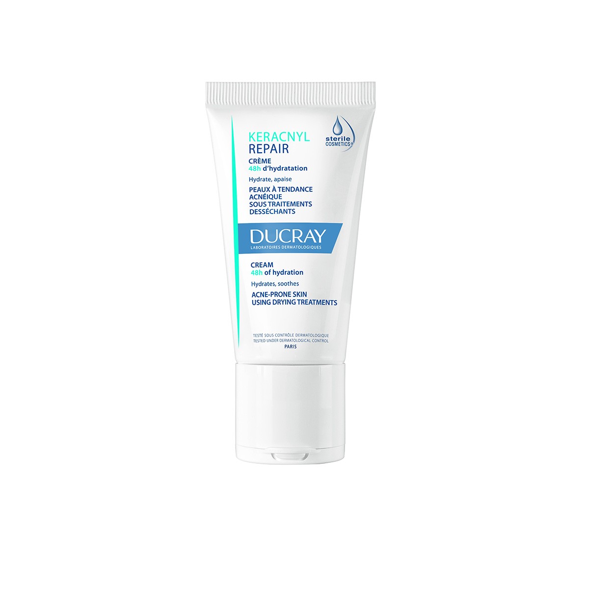 Ducray Keracnyl Creme reparador, 50 ml