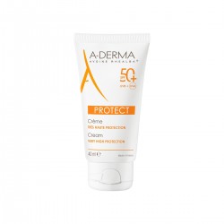A-Derma Protect Creme FPS50+ Pele Seca, 40 ml