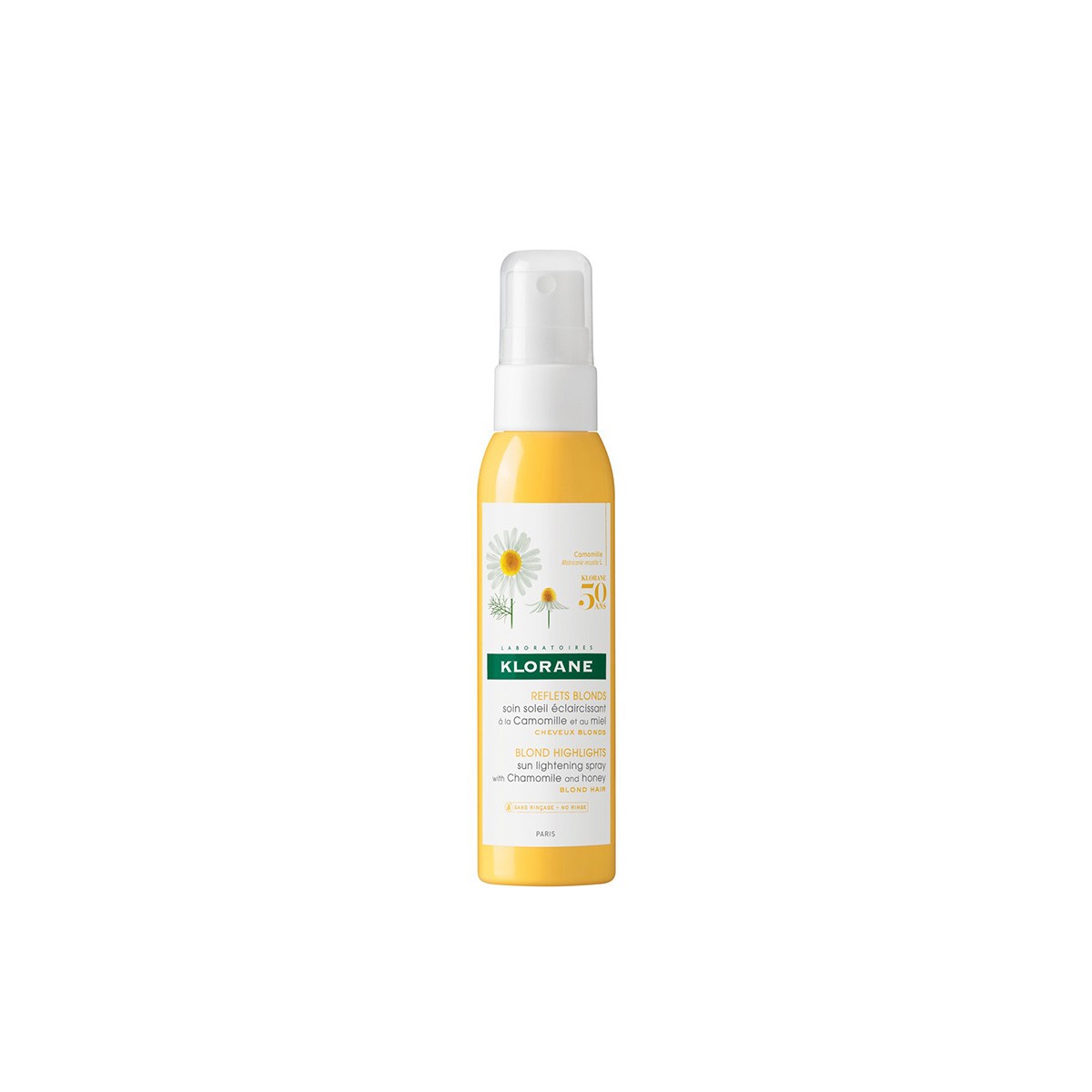 Klorane Camomila & Mel Spray Clarificante, 125 ml