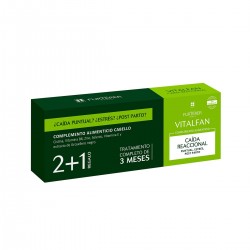 Rene Furterer Vitalfan Anti-Queda de Cabelo Reactable, 60 cápsulas + 30 GRÁTIS