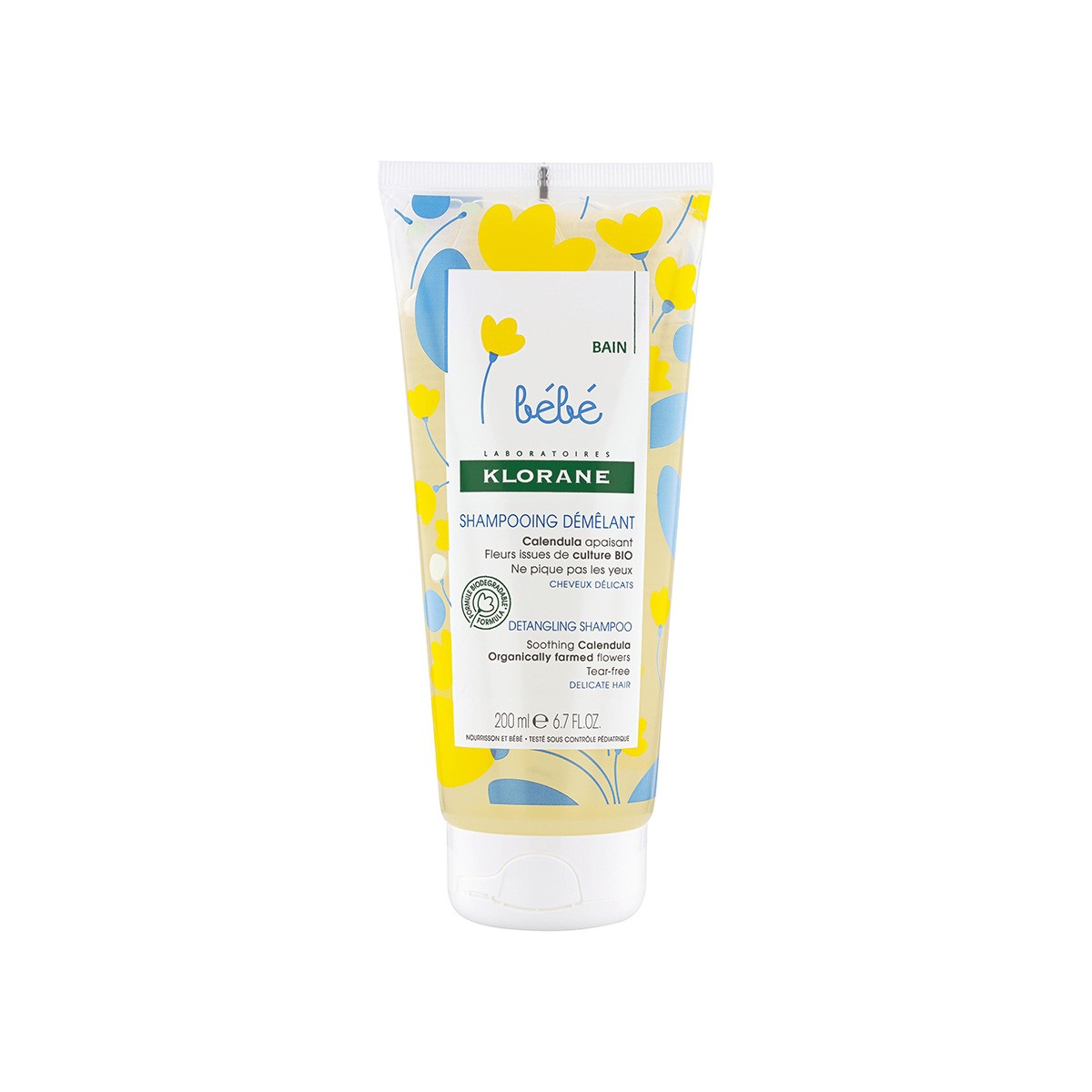 Klorane Baby Calêndula Shampoo, 200ml.