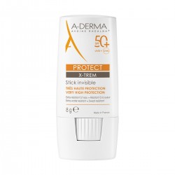 A-Derma Protect X-Treme Stick Invisível FPS50+, 8 g