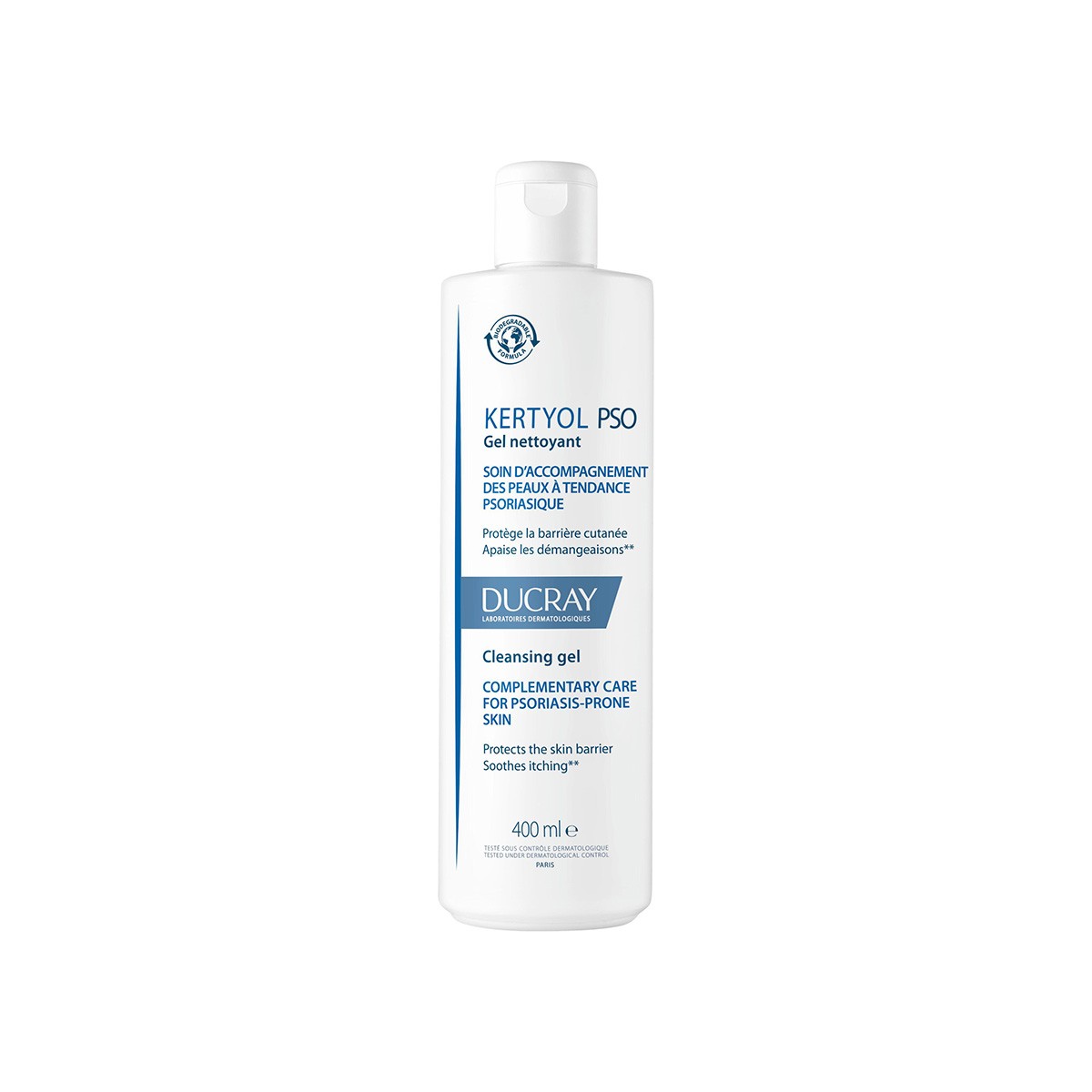 Ducray Kertyol PSO Superfat Gel de Limpeza 400 ml