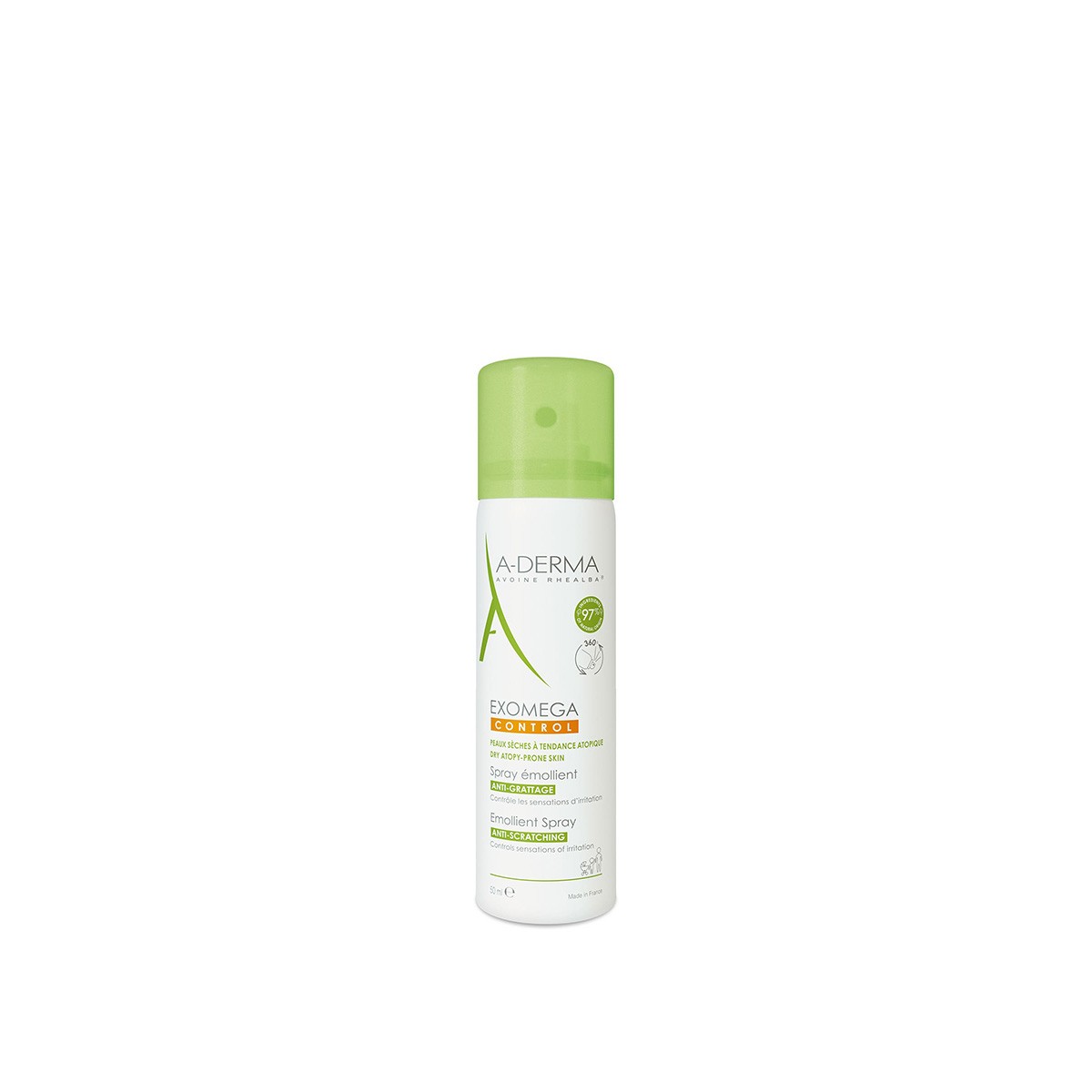 A-Derma Exomega Control Anti-risco Emoliente Spray, 50 ml