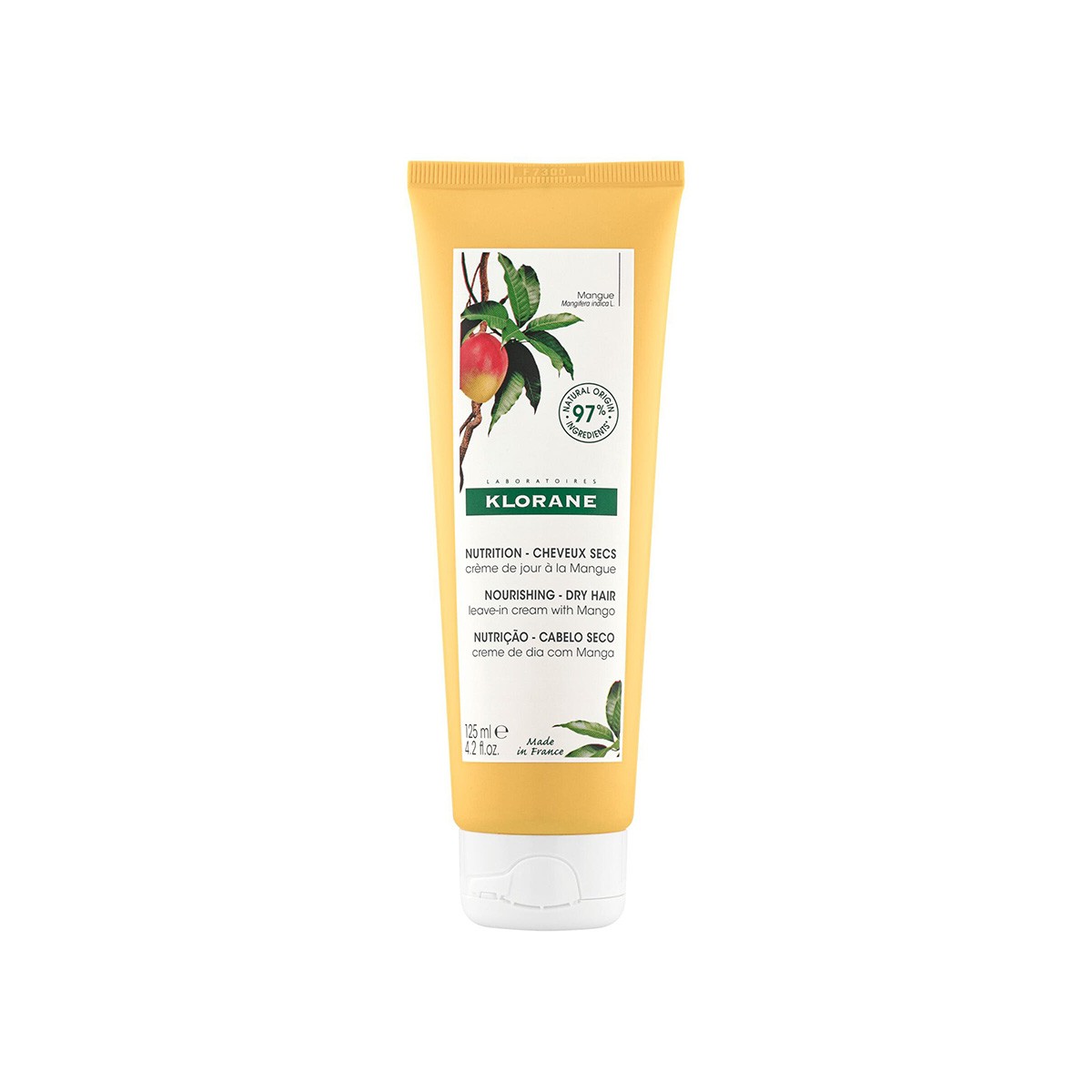 Klorane Creme Nutritivo de Manteiga de Manga, 125ml.