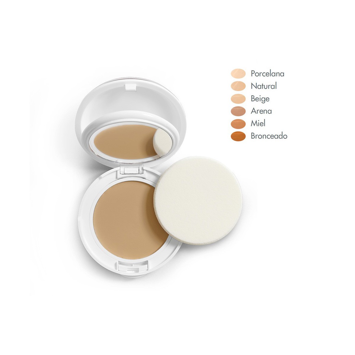 Avene Couvrance Light Creme Compacto 3, Areia, 9.5g