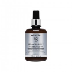 Apivita 3 em 1 Leite de Limpeza, 300 ml