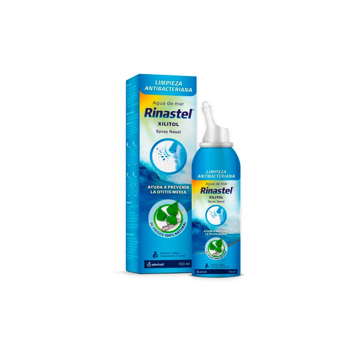 Rinastel xilitol duo spray nasal, 125 ml