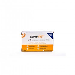 Lenços umedecidos para higiene das pálpebras de Lephanet, lenços 30+12