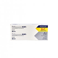 Creme dental clareador FKD KIN, DUPLO 2x125ml.