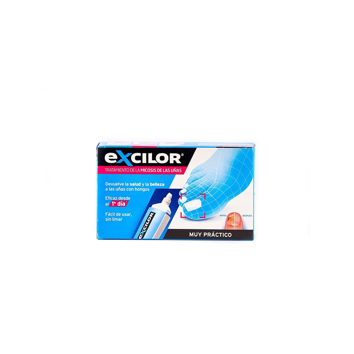 Aplicador de micose de unha Excilor 