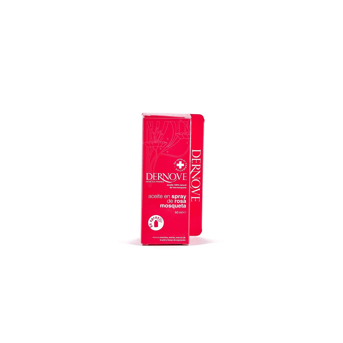 Dernove Óleo de Rosa Mosqueta Spray, 60ml.