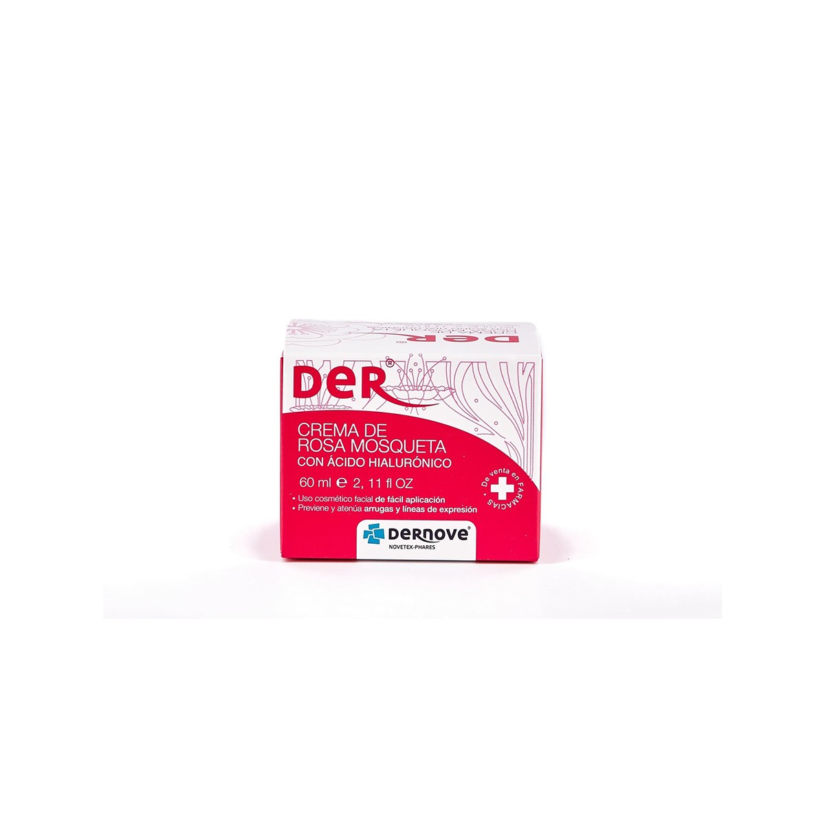 Dernove Creme de Rosa Mosqueta, 60 ml.