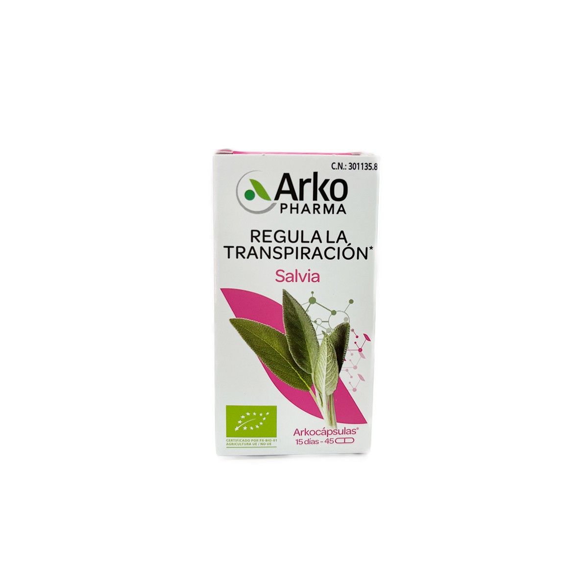 Arkopharma sálvia 45 arkocápsulas