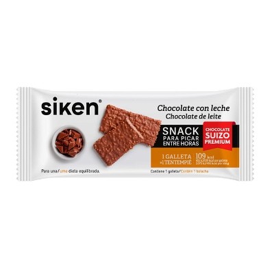 Siken Snack entre as refeições chocolate ao leite, 1 x 25g biscoito
