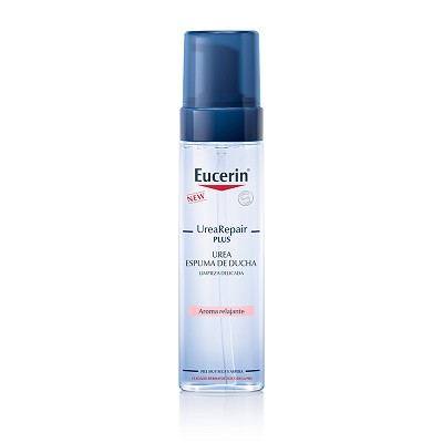 Eucerin UreaRepair PLUS espuma de duche de ureia, 200 ml