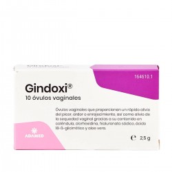 Gindoxi ovos vaginais, 10 ovos.