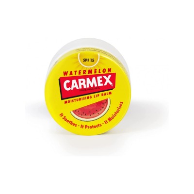 Carmex melancia spf 15 protetor labial hidratante, 7,5 g