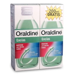 Enxaguante bucal de goma oraldina, 2x400 ml
