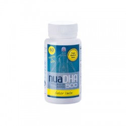 NuaDHA, 500 mg, 60 cápsulas gelatinosas sabor limão
