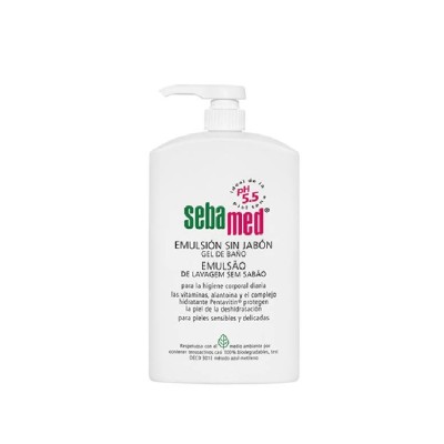 Emulsão sem sabão sebamed, 1 L