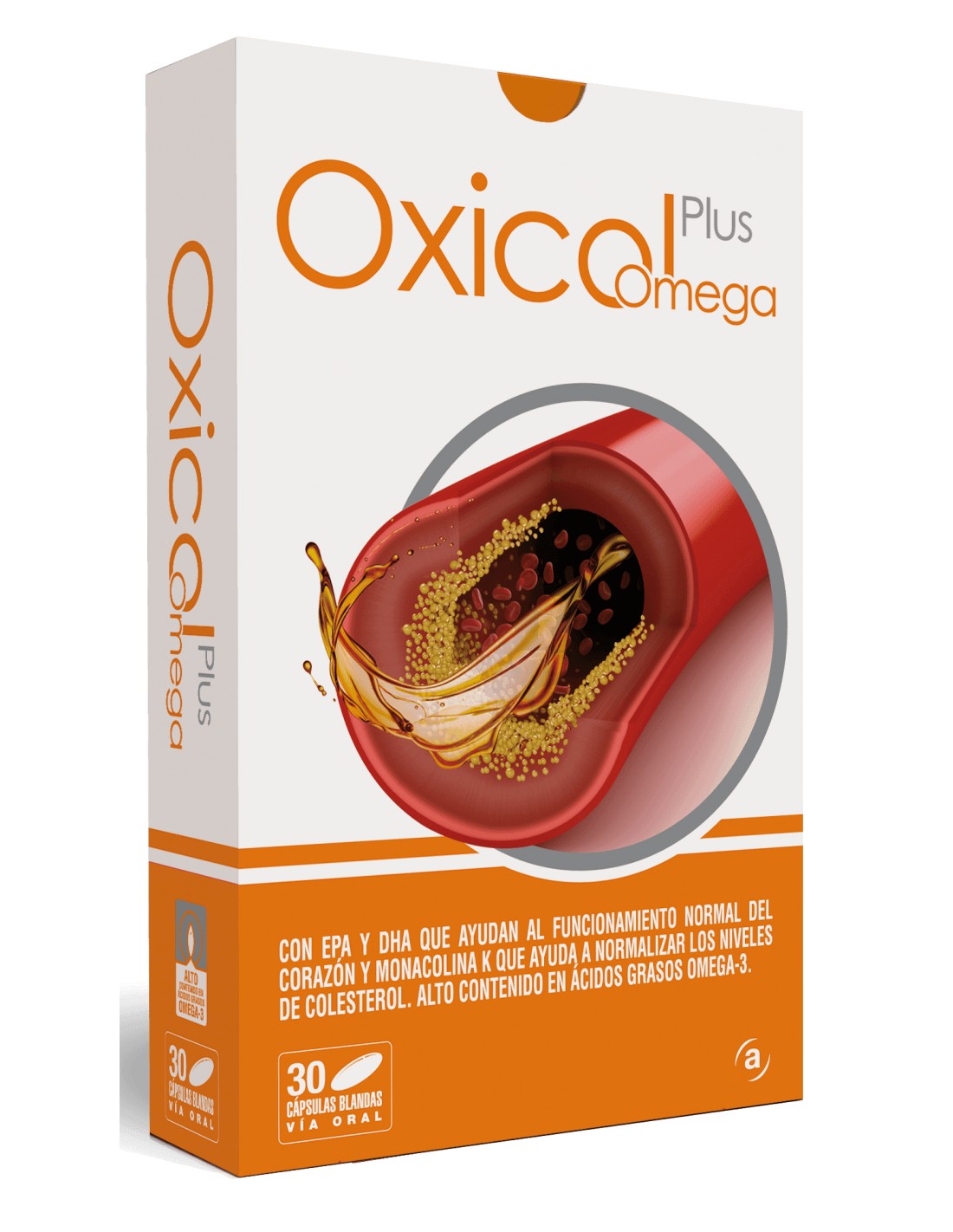 Oxicol Plus Omega, 30 cápsulas.
