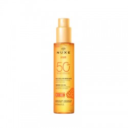 Nuxe Sun High Protection Óleo Bronzeador FPS50, 150 ml