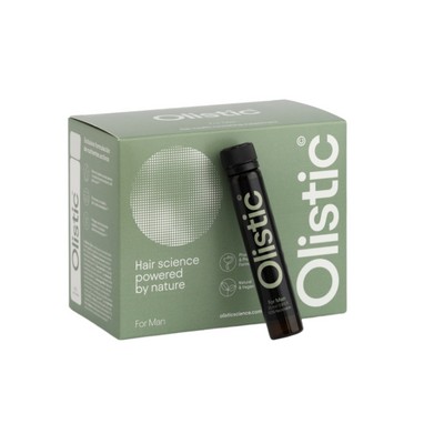 Olistic Men's Anti-Hair Loss Tratamento, 28 Frascos