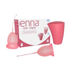 Enna ciclo original copo menstrual, tamanho L