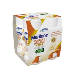 Meritene Força & Vitalidade DRINK Baunilha Sabor, 4x125 ml