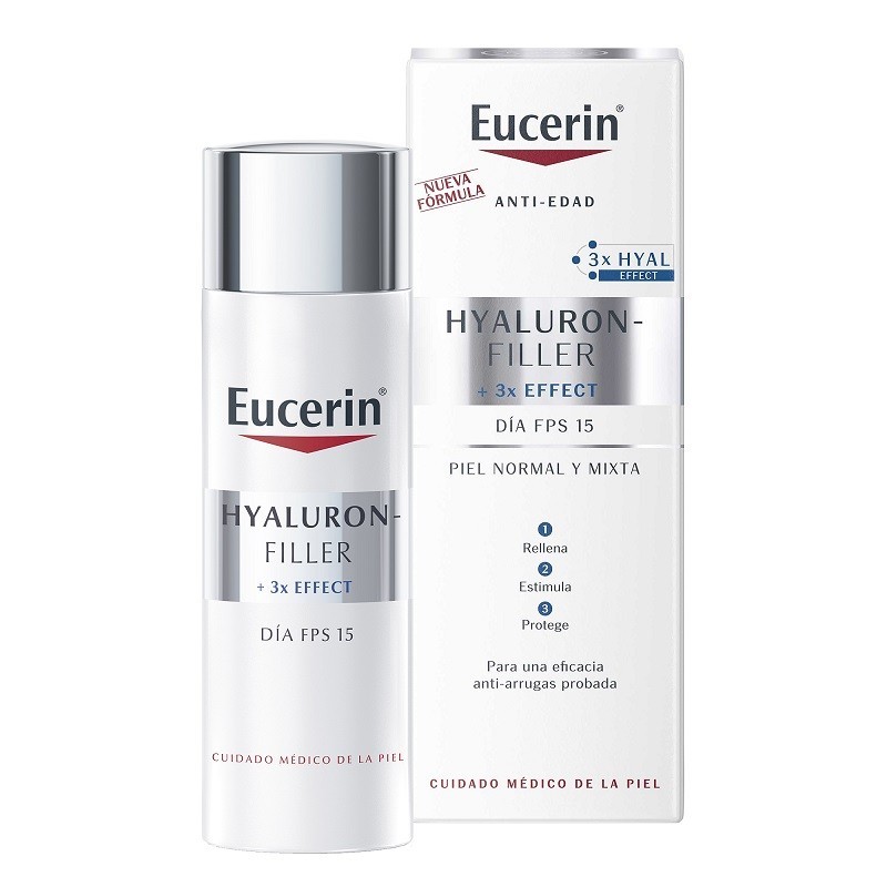 Eucerin Hyaluron-Day Filler Combinação - Pele oleosa, 50ml