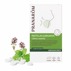 Pranarom Aromaforce Garganta 21 Pastilhas