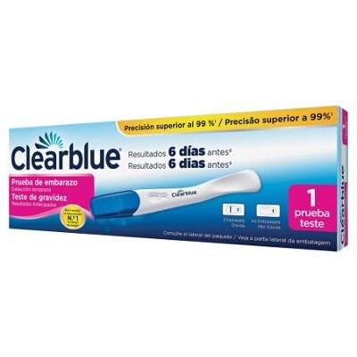 Teste de detecção precoce Clearblue, 1 teste.