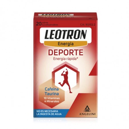 Leotron sport, 20 sachês.