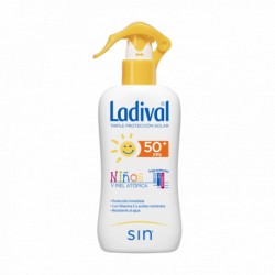 Ladival Kids & Pele Atópica FPS50+ Pistola, 200 ml.