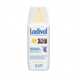 Proteção Ladival & Bronzeamento FPS50+, 150ml.