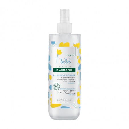 Klorane bebê água perfumada, 500 ml.