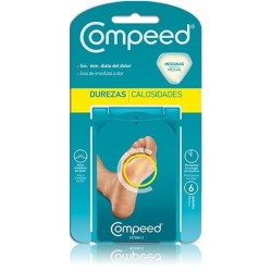 Durezas Compeed, 6 Curativos Médios.