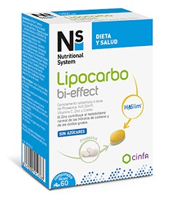 NS Lipocarbo Bi-efeito, 60 Comp.