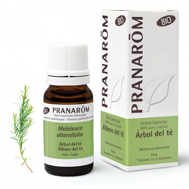 Pranarom Óleo Essencial de Tea Tree Orgânico, 10ml.