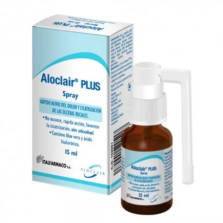Aloclair mais spray, 15ml.